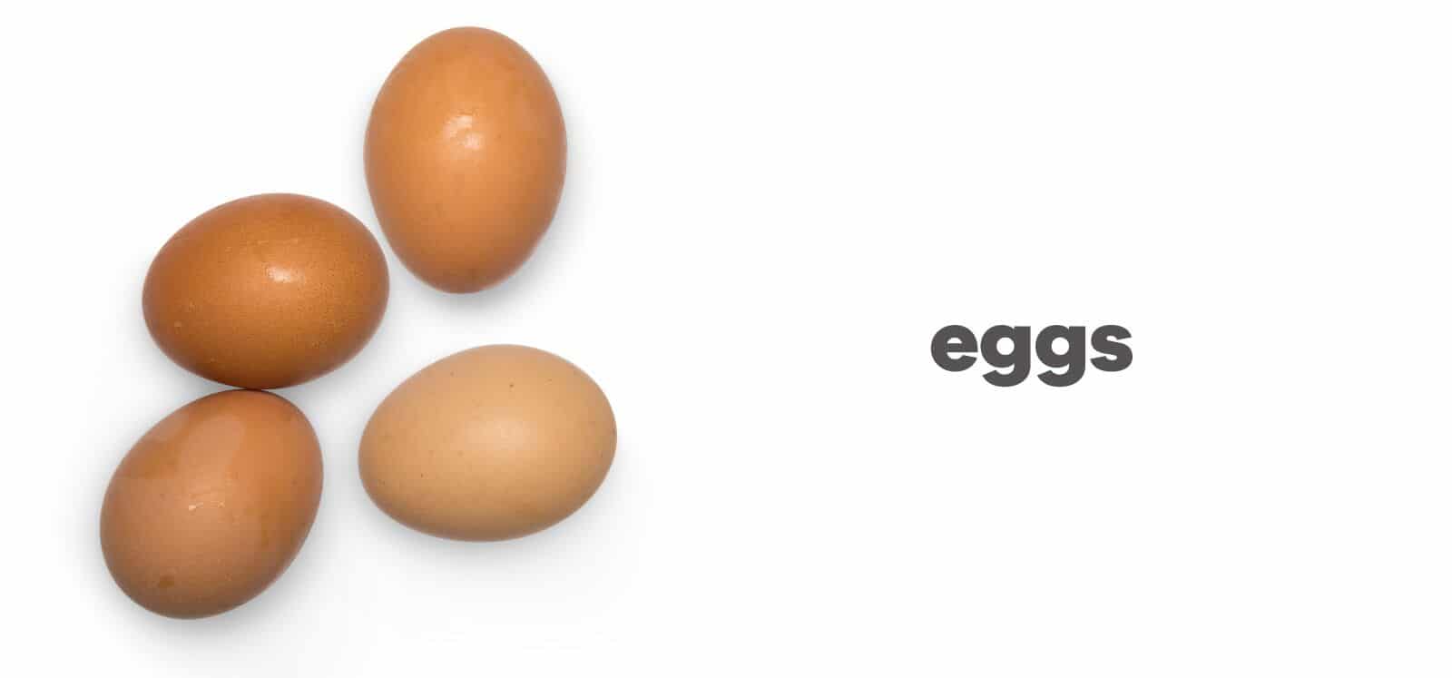multi-colored eggs