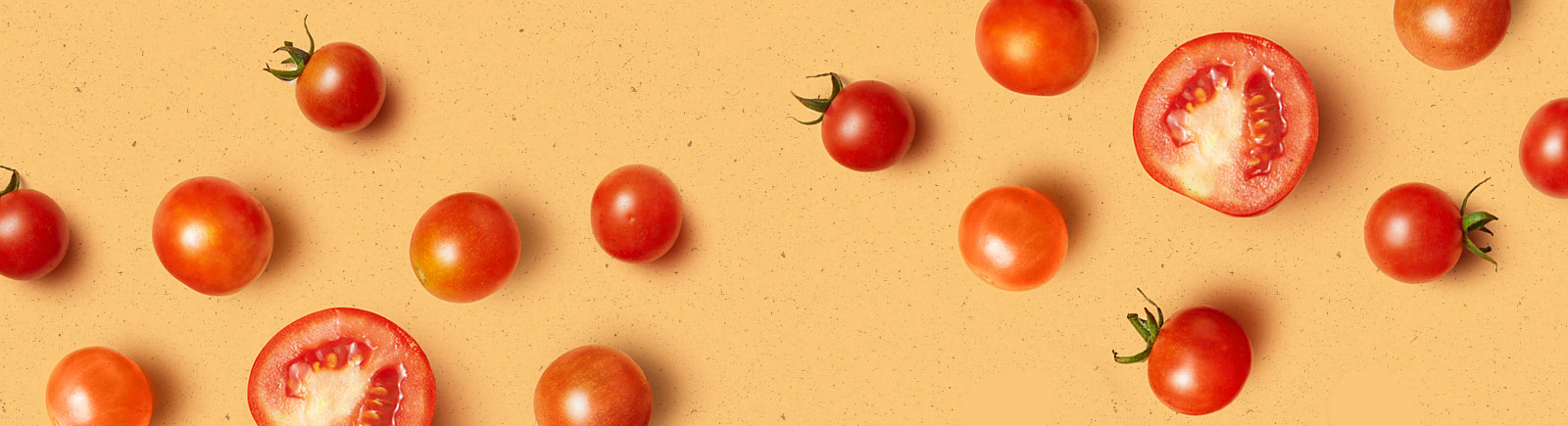 header image of grape tomatoes