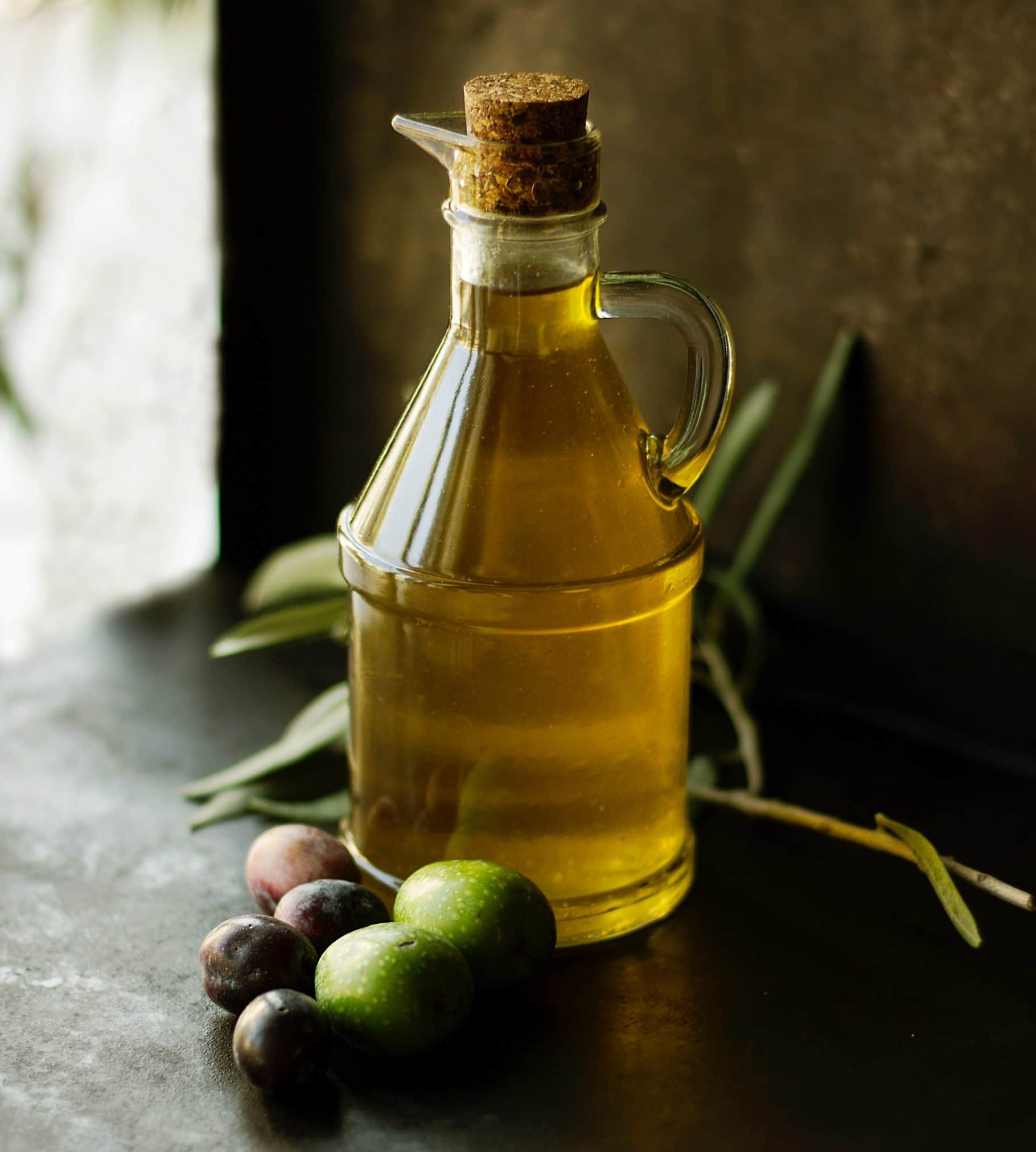 freshly cold pressed evoo olive oil