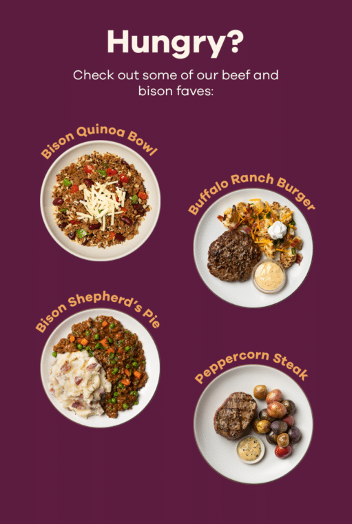 Bison vs Beef Snap Kitchen