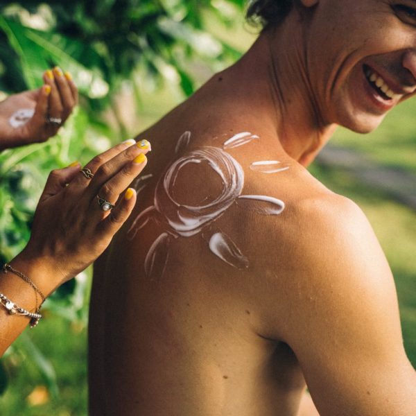 the importance of putting on sunscreen
