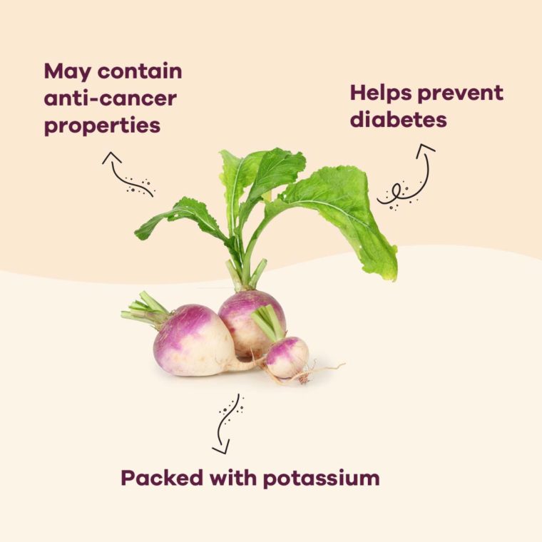 health benefits of turnips